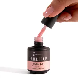 nail creativity 15 ml - Strawberry Cream ג'ל בנייה בבקבוק - build it up