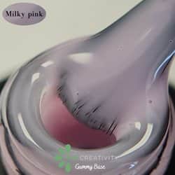 ראבר בייס milky pink