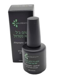 Nail Creativity top coat טופ ג'ל ללא נטרול - HOLOGRPHIC GALACTIC