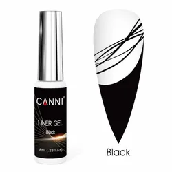CANNI ליינר ג’ל , 8 מ”ל GEL LINER שחור