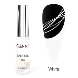 CANNI ליינר ג’ל , 8 מ”ל GEL LINER לבן