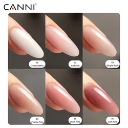 CANNI ג’ל בנייה מקצועי לציפורניים – 6 בקבוקים במארז | לבנייה, הארכה ועיצוב מושלם