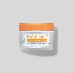 MICRODERMABRASION POLISH + MASK Dual-Action Vitamin C  Face Mask 80gr מיקרודרמבריישן פוליש + מסיכת ויטמין 30%C