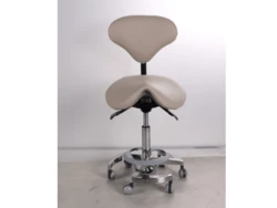 Beauty Chair -כיסא מקצועי מבנה אוכף עם גלגלים