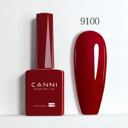 CANNI לק ג'ל 9 מל hema free גוון 9100