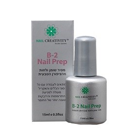 b-2 nail prep nail creativity מסיר שומן ולחות מהציפרן הטבעית