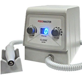 יחידת פדיקור מקצועית אנלוגית עם שואב אבק Podomaster